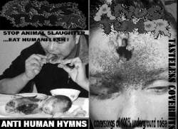 Anus Tumor : Anti Human Hymns and Tasteless Coverhits